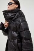 Пухова куртка MMC STUDIO Ilona жіноча колір чорний зимова oversize