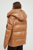 Пухова куртка MMC STUDIO Ilona Gloss жіноча колір коричневий зимова oversize