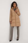 Пухова куртка Lauren Ralph Lauren жіноча колір бежевий зимова (3574907)