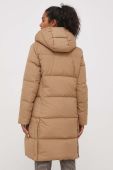 Пухова куртка Lauren Ralph Lauren жіноча колір бежевий зимова (3574907)
