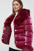 Куртка Marciano Guess жіноча колір бордовий зимова