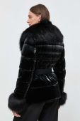 Куртка Marciano Guess жіноча колір чорний зимова (3541613)