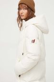 Пухова куртка After Label жіноча колір бежевий зимова