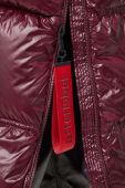 Пухова куртка After Label жіноча колір бордовий зимова (3567386)