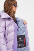 Пухова куртка After Label жіноча колір фіолетовий зимова (3650716)