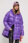 Пухова куртка After Label жіноча колір фіолетовий зимова (3567389)