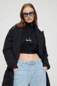 Пухова куртка After Label жіноча колір чорний зимова (3541618)