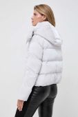 Куртка Patrizia Pepe жіноча колір білий зимова