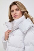 Куртка Patrizia Pepe жіноча колір білий зимова