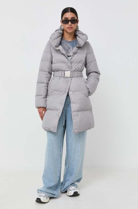 Куртка Patrizia Pepe жіноча колір сірий зимова (3541638)