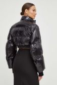 Куртка Patrizia Pepe жіноча колір чорний зимова (3648022)