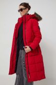 Куртка Superdry жіноча колір червоний зимова (3577824)