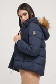 Куртка Superdry жіноча колір синій зимова (3602104)