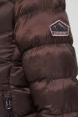 Куртка Superdry жіноча колір коричневий зимова (3577829)