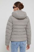 Куртка Superdry жіноча колір сірий зимова