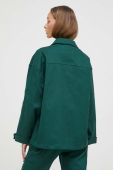 Куртка Sixth June жіноча колір зелений перехідна oversize