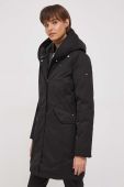 Куртка Tommy Hilfiger жіноча колір чорний зимова (3673919)