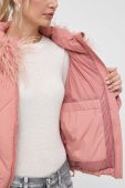Куртка Twinset жіноча колір рожевий зимова