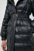 Пухова куртка Twinset жіноча колір чорний зимова (3609813)