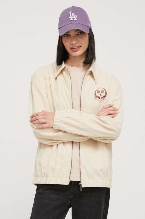 Куртка On Vacation жіноча колір бежевий перехідна