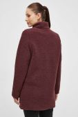 Спортивна кофта Jack Wolfskin High Curl колір бордовий