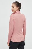 Спортивна кофта Jack Wolfskin Kolbenberg колір рожевий однотонна