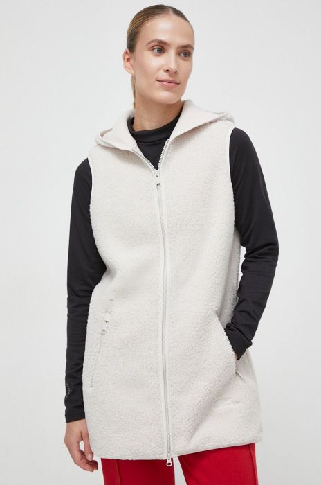 Спортивна безрукавка Jack Wolfskin High Curl колір бежевий перехідний