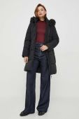 Куртка Dkny жіноча колір чорний зимова (3597901)