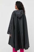 Пончо-дощовик Karl Lagerfeld колір чорний перехідна oversize