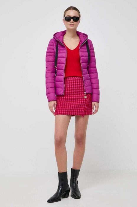 Куртка Morgan жіноча колір фіолетовий перехідна