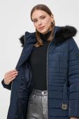 Пухова куртка Morgan жіноча колір синій зимова