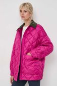 Двостороння куртка MAX&Co. жіноча колір рожевий перехідна