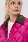 Двостороння куртка MAX&Co. жіноча колір рожевий перехідна