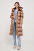 Пухова куртка Hetrego жіноча колір коричневий зимова (3588462)