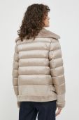 Пухова куртка Hetrego жіноча колір бежевий перехідна