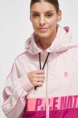 Куртка P.E Nation жіноча колір рожевий перехідна oversize