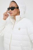 Куртка Liu Jo жіноча колір білий зимова oversize