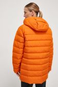 Пухова куртка Marmot жіноча колір помаранчевий зимова