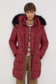Куртка Artigli жіноча колір бордовий зимова