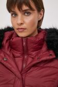 Куртка Artigli жіноча колір бордовий зимова