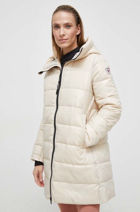 Куртка Rossignol жіноча колір бежевий зимова (3678793)