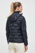 Пухова куртка Peak Performance жіноча колір чорний перехідна