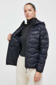 Пухова куртка Peak Performance жіноча колір чорний перехідна