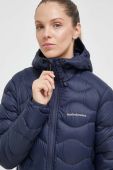Пухова куртка Peak Performance жіноча колір синій перехідна (3629782)