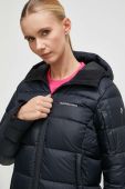 Спортивна пухова куртка Peak Performance Frost колір чорний