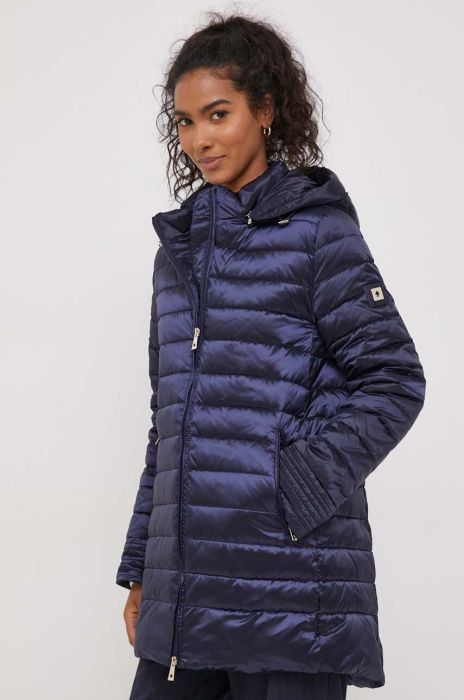 Пухова куртка Tiffi жіноча колір синій перехідна (3582573)