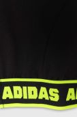 Дитяча кофта adidas JG D CROP BMBER колір чорний з принтом
