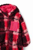 Дитяча куртка Desigual 23WGEW08 JACKET колір рожевий