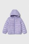 Дитяча куртка United Colors of Benetton колір фіолетовий (3391072)