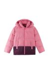 Дитяча куртка Reima Teisko колір рожевий